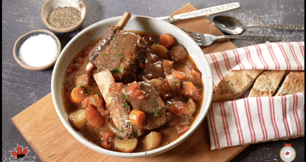 Braised Beef with Harvest Vegetables - Canada's Food Island